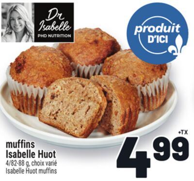 MUFFINS ISABELLE HUOT | ISABELLE HUOT MUFFINS