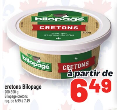 CRETONS BILOPAGE | BILOPAGE CRETONS