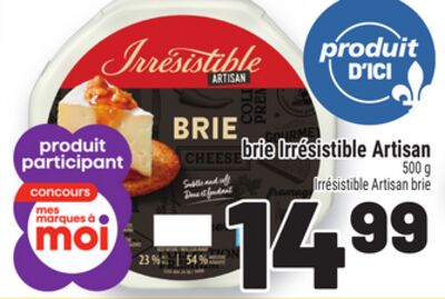 BRIE IRRÉSISTIBLE ARTISAN | IRRÉSISTIBLE ARTISAN BRIE
