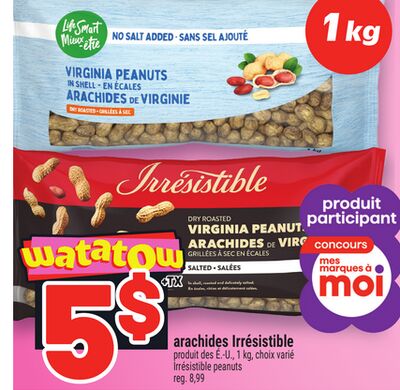ARACHIDES IRRÉSISTIBLE | IRRÉSISTIBLE PEANUTS