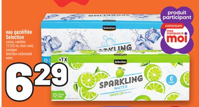 EAU GAZÉIFIÉE SELECTION | SELECTION CARBONATED WATER