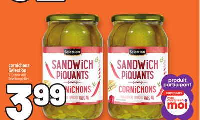 CORNICHONS SELECTION | SELECTION PICKLES