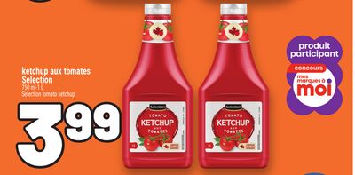 KETCHUP AUX TOMATES SELECTION | SELECTION TOMATO KETCHUP