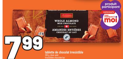 TABLETTE DE CHOCOLAT IRRESISTIBLE | IRRESISTIBLES CHOCOLATE BAR