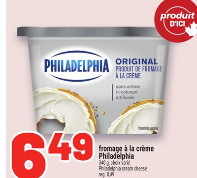 FROMAGE À LA CRÈME PHILADELPHIA | PHILADELPHIA CREAM CHEESE