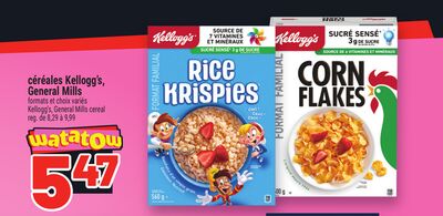 CÉRÉALES KELLOGG'S, GENERAL MILLS | KELLOGG'S GENERAL MILLS CEREAL