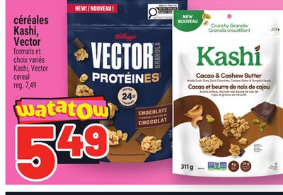 CÉRÉALES KASHI, VECTOR | KASHI, VECTOR CEREAL