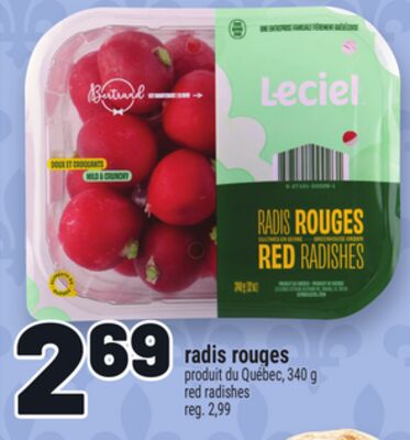 RADIS ROUGES | RED RADISHES