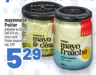 MAYONNAISE CUISINE POIRIER | CUISINE POIRIER MAYONNAISE