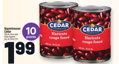 LÉGUMINEUSES CEDAR | CEDAR LEGUMES