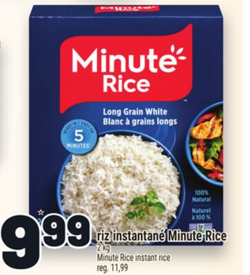 RIZ INSTANTANÉ MINUTE RICE | MINUTE RICE INSTANT RICE