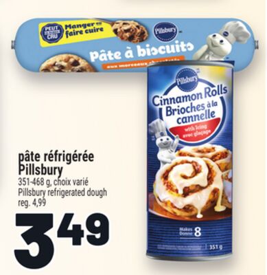 PÂTE RÉFRIGÉRÉE PILLSBURY | PILLSBURY REFRIGERATED DOUGH