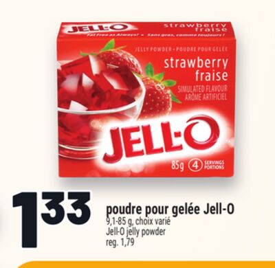 POUDRE POUR GELÉE JELL‑O | JELL-O JELLY POWDER