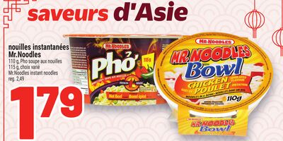 NOUILLES INSTANTANÉES MR.NOODLES | MR.NOODLES INSTANT NOODLES