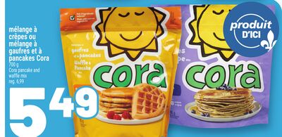 MÉLANGE À CRÊPES OU MÉLANGE À GAUFRES ET À PANCAKES CORA | CORA PANCAKE AND WAFFLE MIX