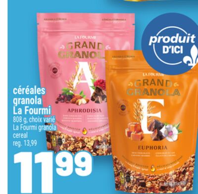 CÉRÉALES GRANOLA LA FOURMI | LA FOURMI GRANOLA CEREAL