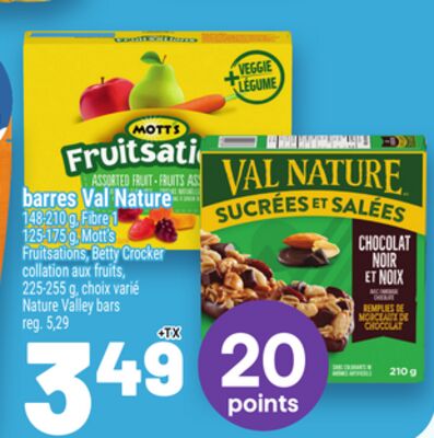 BARRES VAL NATURE | NATURE VALLEY BARS