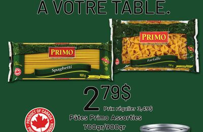 PÂTES PRIMO ASSORTIES