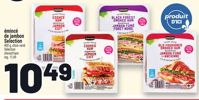 ÉMINCÉ DE JAMBON SELECTION | SELECTION SHAVED HAM