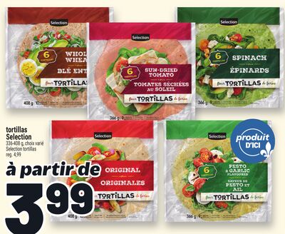 TORTILLAS SELECTION | SELECTION TORTILLAS