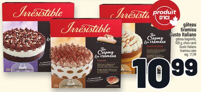 GÂTEAU TIRAMISU GUSTO ITALIANO IRRESISTIBLE | IRRESISTIBLE GUSTO ITALIANO TIRAMISU CAKE