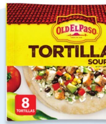 Tortillas souples ou coquilles à tacos Tout plat, tout plein de Old El Paso