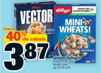 Céréales Kellogg's | Kellogg's cereal