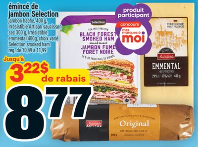 Émincé de jambon Selection | Selection smoked ham