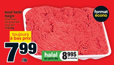 boeuf haché maigre | lean ground beef