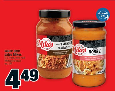 Sauce pour pâtes Mikes | Mikes pasta sauce