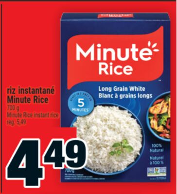 riz instantané Minute Rice | Minute Rice instant rice
