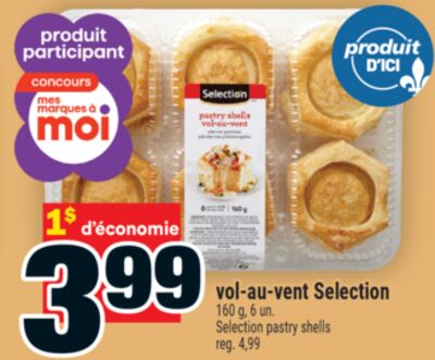 vol-au-vent Selection | Selection pastry shells