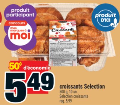 Croissants Selection | Selection croissants