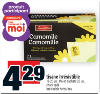 Tisane Irrésistible | Irrésistible herbal tea