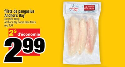 filets de pangasius Anchor's Bay | Anchor's Bay frozen basa fillets