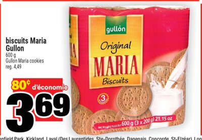 biscuits Maria Gullon | Gullon Maria cookies