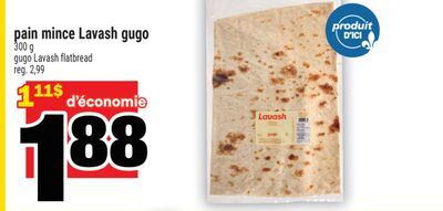 Pain mince Lavash gugo | gugo Lavash flatbread