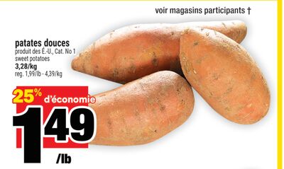 patates douces | sweet potatoes