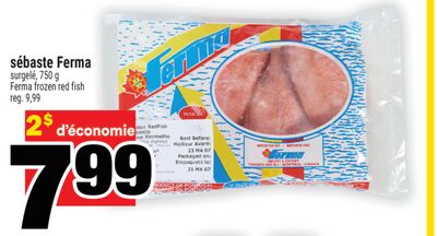 Sébaste Ferma | Ferma frozen red fish