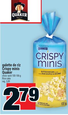 Galette de riz Crispy minis Quaker | Rice cake