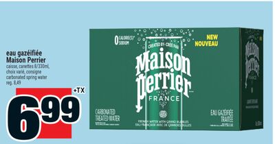 Eau gazéifiée Maison Perrier | carbonated spring water