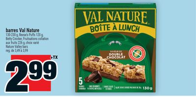 barres Val Nature | Betty Crocker, Fruitsations collation