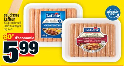 Saucisses Lafleur | Lafleur sausages