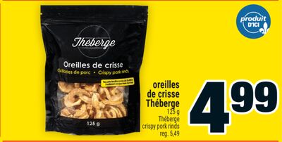 Oreilles de crisse Théberge | Théberge crispy pork rinds