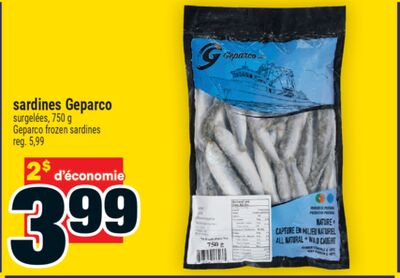 Sardines Geparco | Geparco frozen sardines