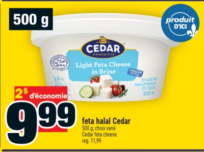 Feta halal Cedar | Cedar feta cheese