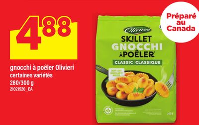 GNOCCHI À POÊLER OLIVIERI, 280/300 g
