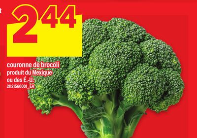 COURONNE DE BROCOLI