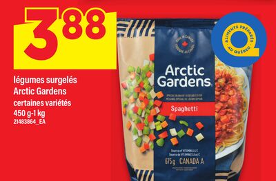 LÉGUMES SURGELÉS ARCTIC GARDENS, 450 G-1 KG