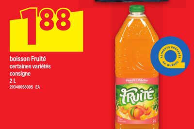 BOISSON FRUITÉ, 2 L